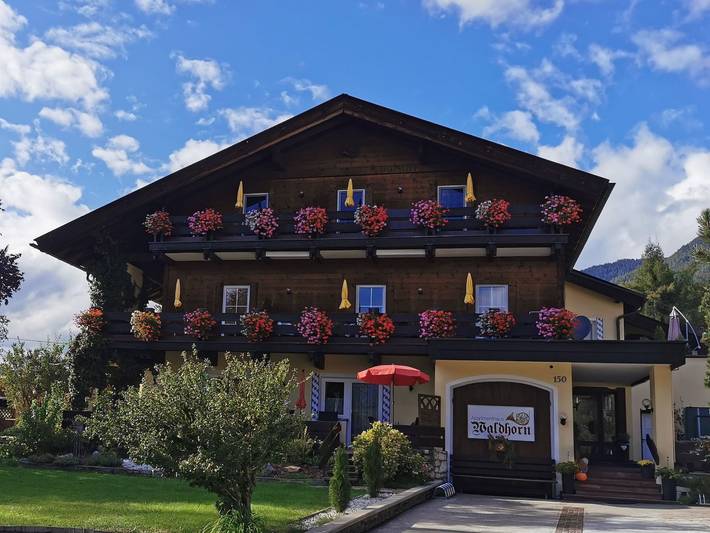 Ferienwohnung für 4 Personen, mit Balkon und Garten am Wolfgangsee