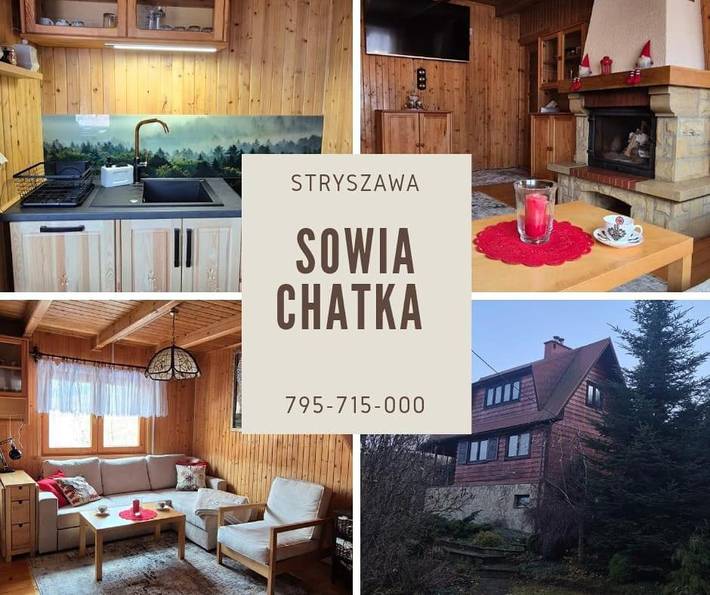 Apartament wakacyjny dla 6 osób, z ogród i widok, zwierzęta dozwolone w Stryszawa