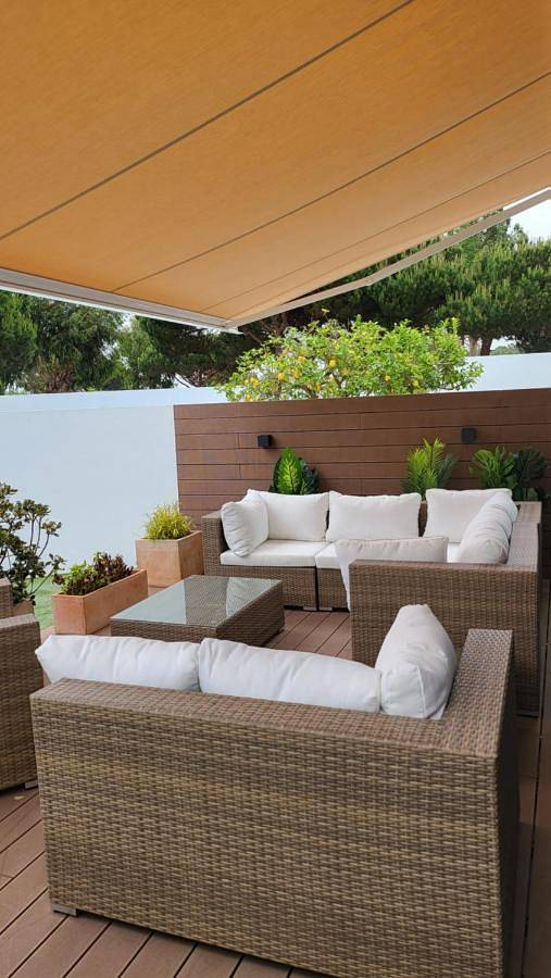 Location de vacances pour 7 personnes, avec piscine et jardin dans Aldeia Do Meco - 3