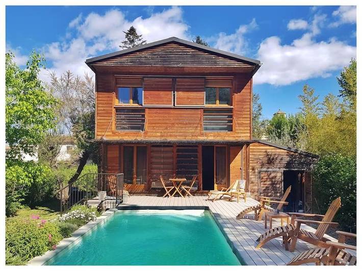 Chalet para 4 personas, con terraza y jardín además de piscina y vistas - 1