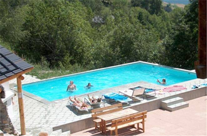 Ferienwohnung für 6 Personen, mit Garten und Pool sowie Ausblick, mit Haustier - 1
