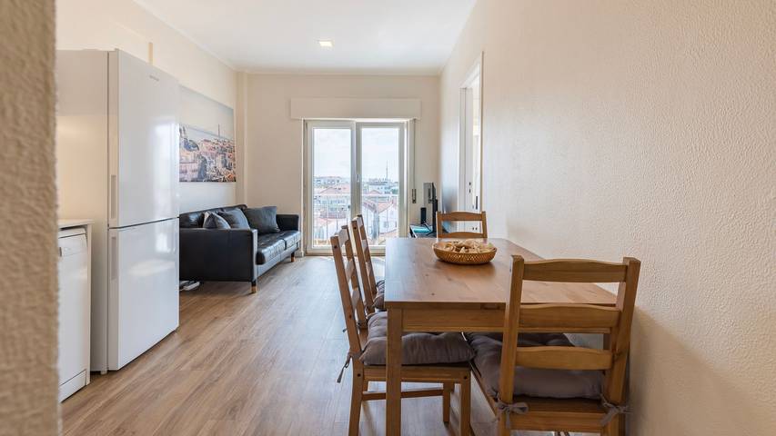 Apartamento de férias para 4 pessoas na Costa de Caparica