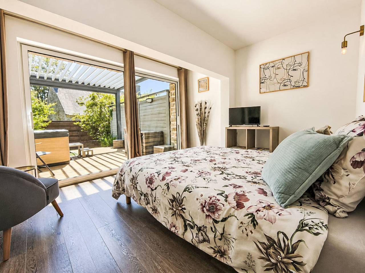 Appartement entier, "L'Aube" - privates Spa - ruhig gelegen in Surzur, Côte des Mégalithes