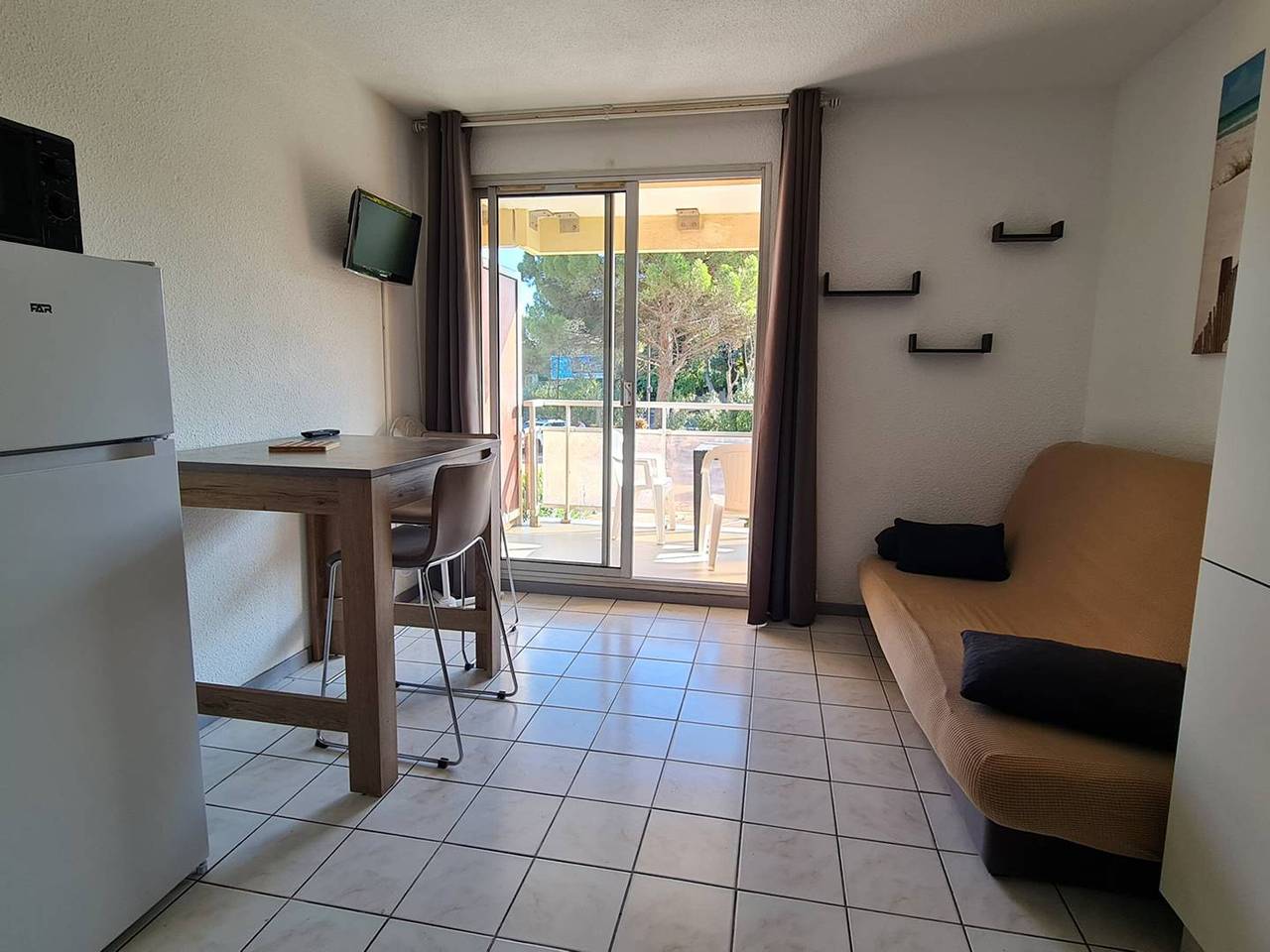 Ganzes Studio, Studio mit Terrasse und Parkplatz in Canet-en-Roussillon in Canet-en-Roussillon, Côte d'Améthyste