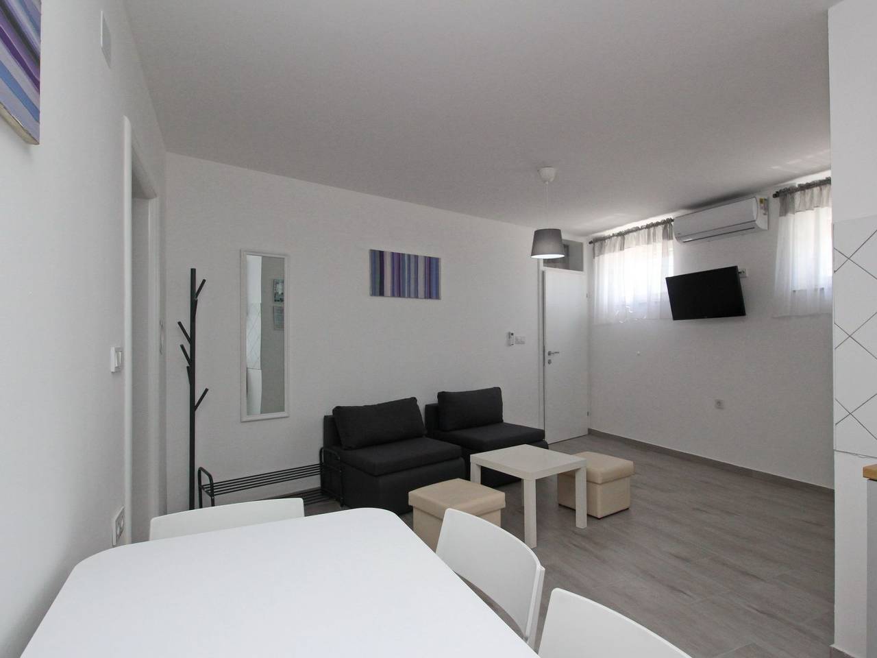 Appartement entier, Wohnung in Baška mit Terrasse in Baška, Krk