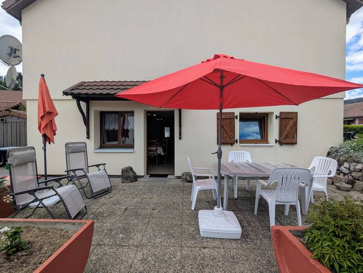 Appartement de vacances pour 4 personnes, avec Terrasse et Jardin
