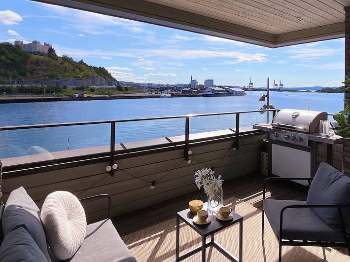 Ferielejlighed for 4 personer, med balkon og havblik i Oslo