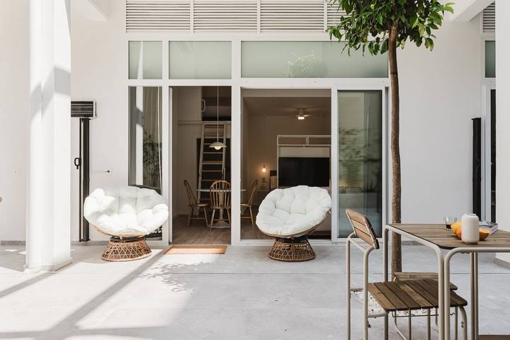 Ferieleilighet for 5 personer, med Terrasse og Hage i Valencia