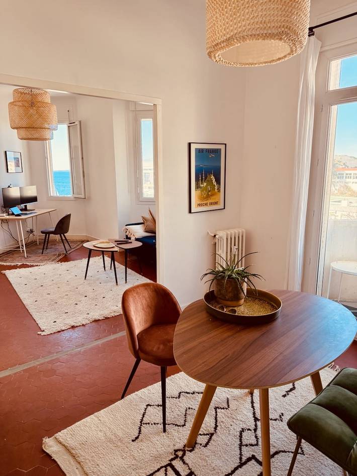 Gîte pour 2 personnes, avec balcon, adapté aux familles dans Le Vieux Port (Marseille) - 4