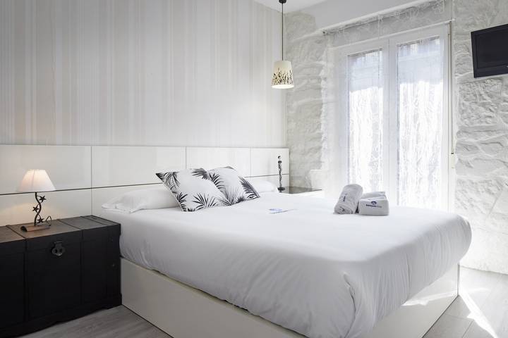 Apartamento para 4 personas, con balcón en San Sebastián