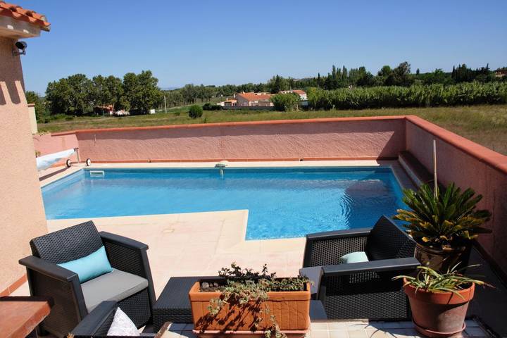 Gîte für 2 Personen, mit Terrasse und Pool in Languedoc-Roussillon - 3