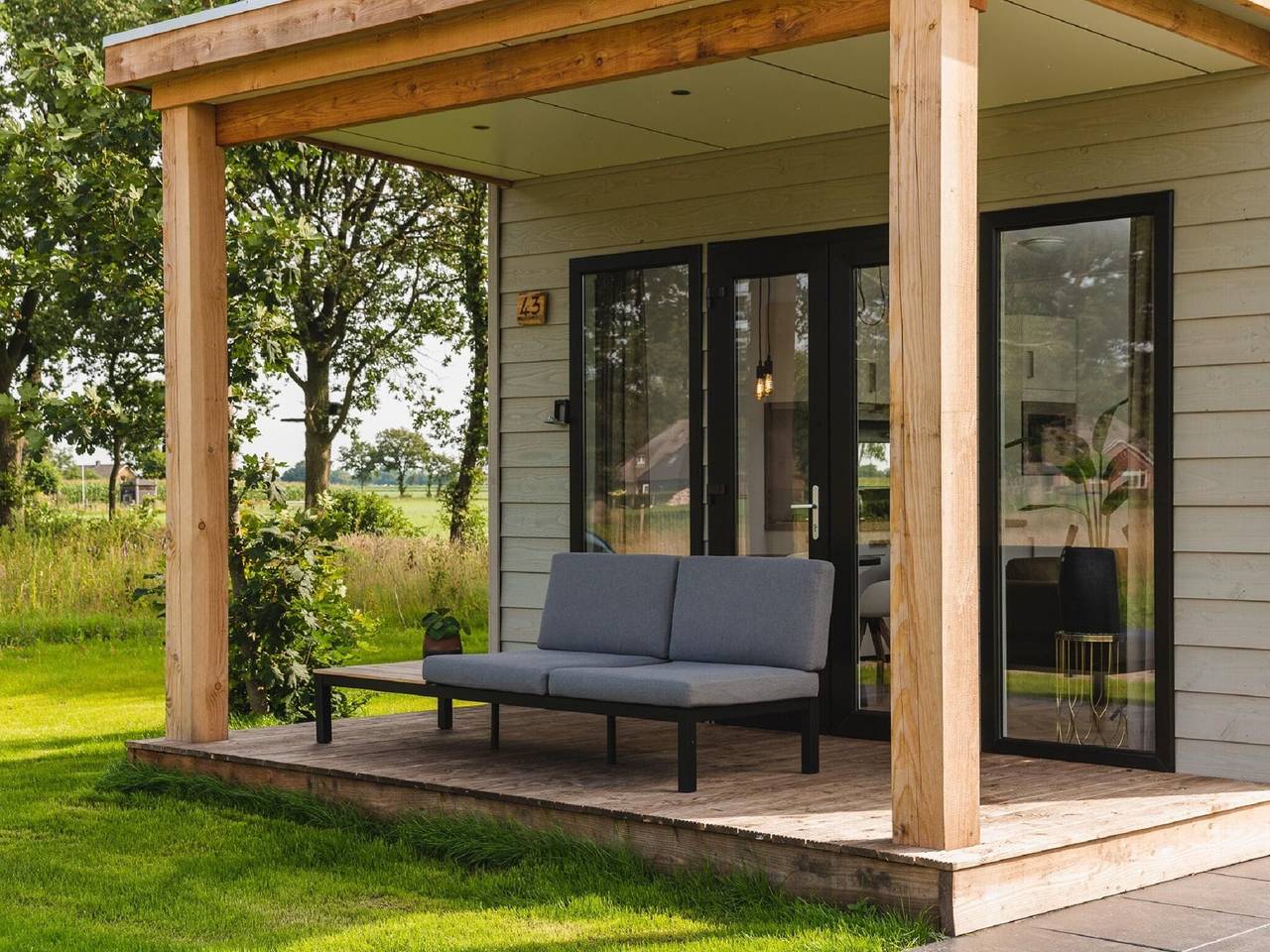 Luxe Chalet met Sauna en Bubbelbad in Natuur in Rijssen, Sallandse Heuvelrug