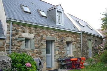 Gîte pour 5 personnes, avec terrasse dans Locmaria (Groix)