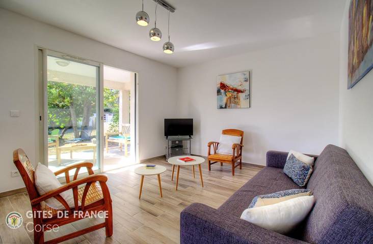 Gîte pour 4 personnes, avec Terrasse à Santa-Lucia-di-Moriani - 4
