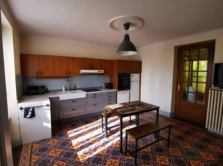 Ferienwohnung für 3 Personen, mit Balkon und Whirlpool sowie Garten in Franche-Comté