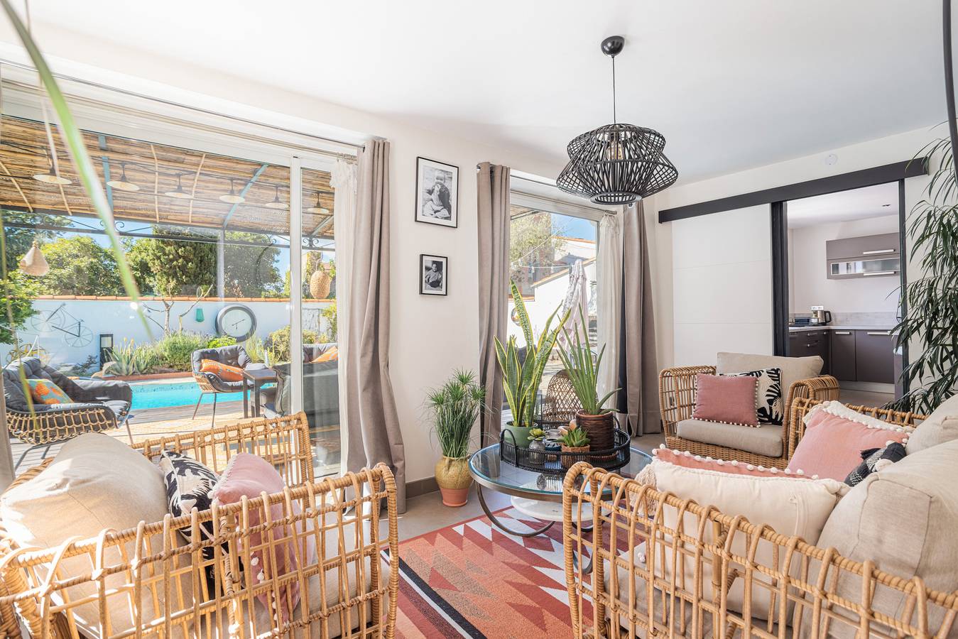 Casa di paese con piscina privata, Wi-Fi e aria condizionata in Espira-de-l'Agly, Perpignan e dintorni