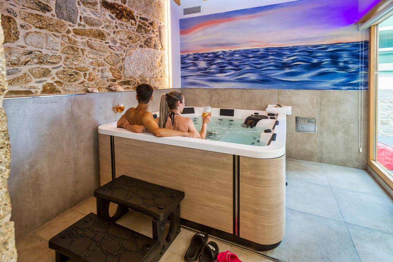 Double Room with Garden View in Muxía, Costa da Morte