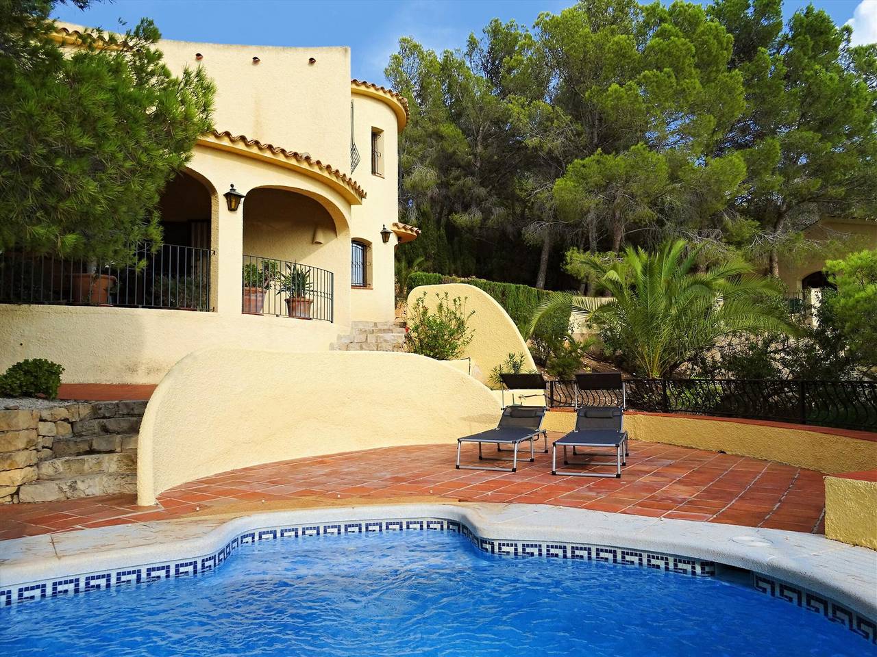 Bohemian chic villa with private pool in Altea in Altea La Vella, Altea Spagna