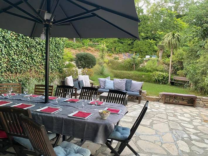 Location de vacances pour 8 personnes, avec Balcon et Terrasse ainsi que Jardin et Piscine à Peyriac-de-Mer - 4