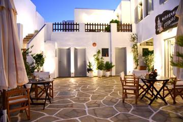 Hôtel pour 2 personnes, avec jardin et balcon dans Kithnos Chora