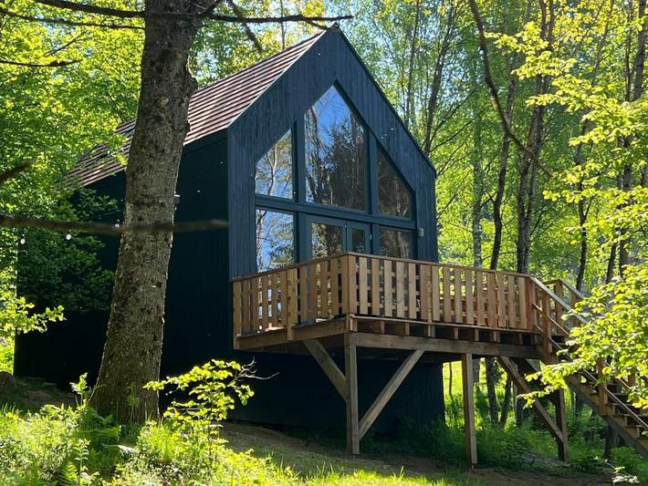 Maison de vacances pour 2 personnes, avec jardin et vue, animaux acceptés