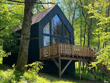Gîte pour 2 personnes, avec vue et jardin, animaux acceptés à Saint-Quirin