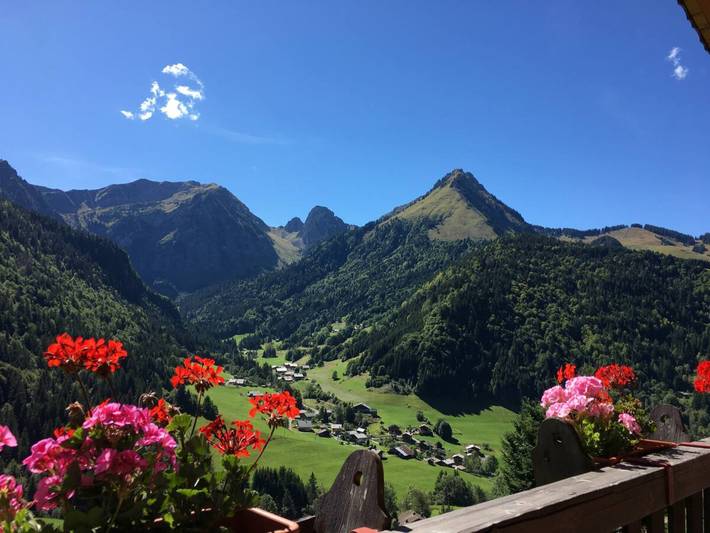 Entire apartment, Apartment 'Savolaire' with Mountain View, Private Garden and Wi-Fi in Abondance, Les Portes du Soleil