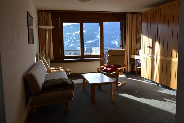 Entire holiday apartment, Ferienwohnung Bellevue - 3.5 room apartment for 6 persons, 62m2 in Luzein, Plessur alps