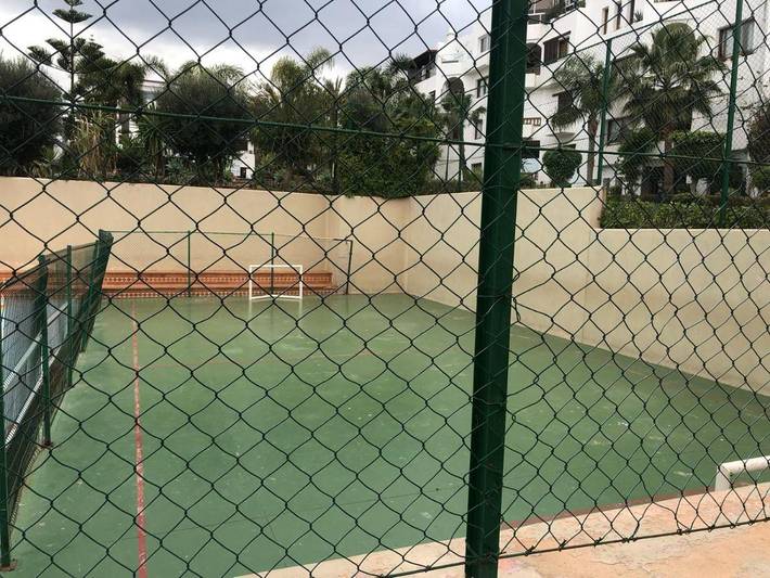 Gîte pour 5 personnes, avec piscine et jardin ainsi que bassin pour enfant et vue, animaux acceptés dans Restinga Smir - 4