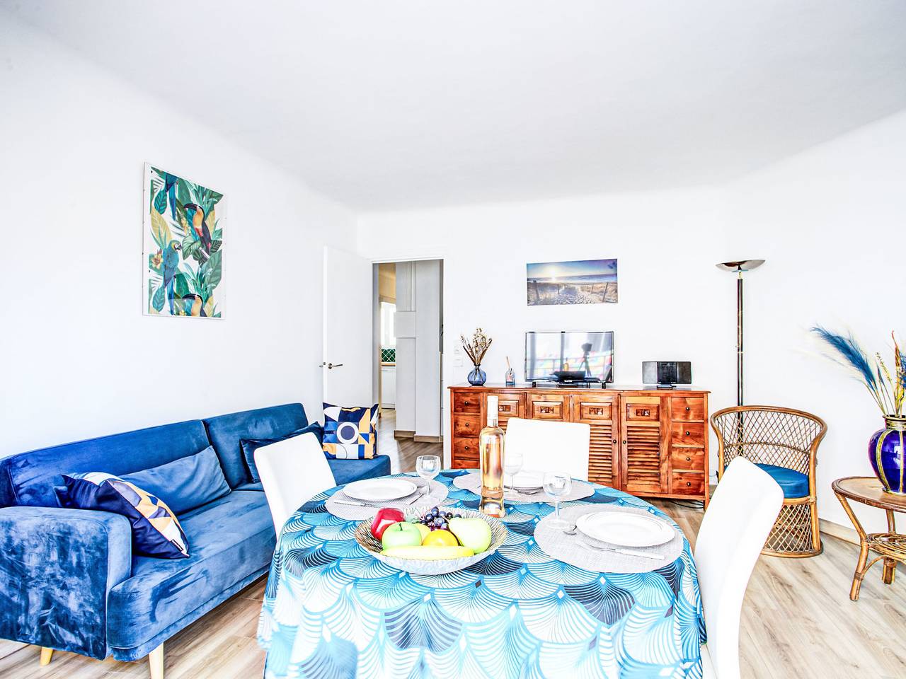 Geheel appartement, Le Régent in Canet-en-Roussillon, Côte d'Améthyste