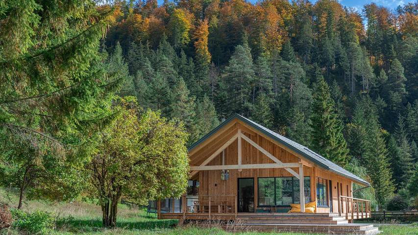 Ferienhaus für 10 Personen, mit Whirlpool und Terrasse sowie Garten - 1