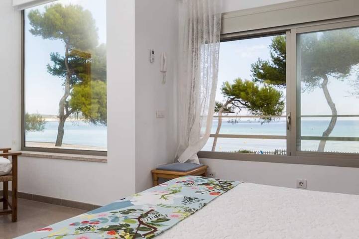 Las Gaviotas - Spektakuläre Villa mit Garten mit Blick auf das Meer in Playa de Muro, Muro