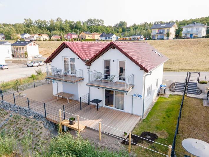 Ferienhaus für 4 Personen, mit Ausblick und Garten sowie Seeblick in Mücheln (Geiseltal) - 2