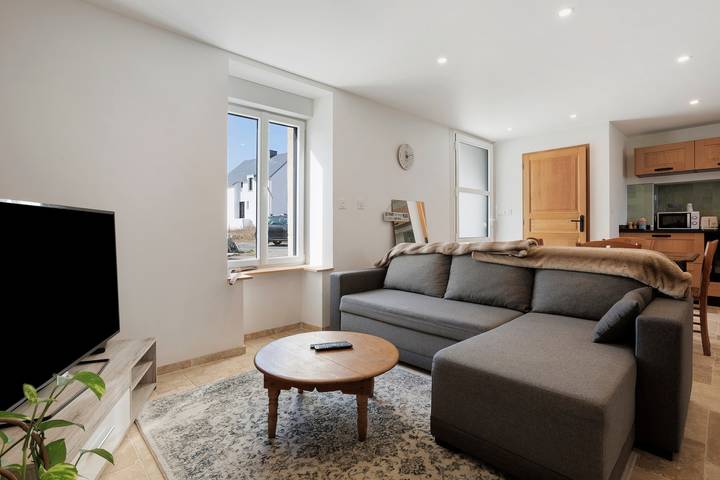 Charming seaside penty with sea view and Wi-Fi in Penmarc'h, Quimper Området
