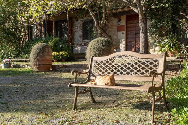 Celestina – Agriturismo La Valentina mit Garten und Wlan in Orbetello, Parco Naturale della Maremma