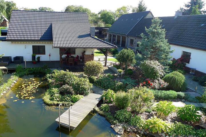 Bauernhof für 6 Personen, mit Terrasse und Garten im Lausitzer Seenland