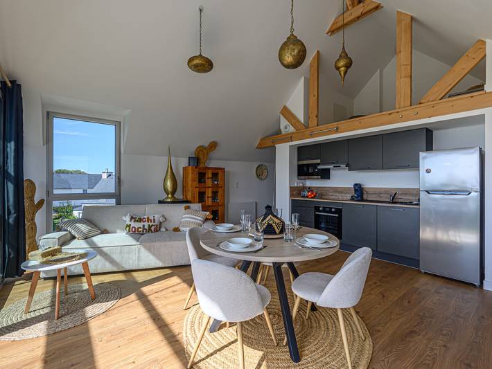 Gîte pour 5 personnes, avec jardin et balcon à Plouharnel - 2