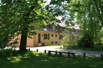 Ferienwohnung für 4 Personen, mit Garten und Sauna, mit Haustier in Nuthe-Urstromtal