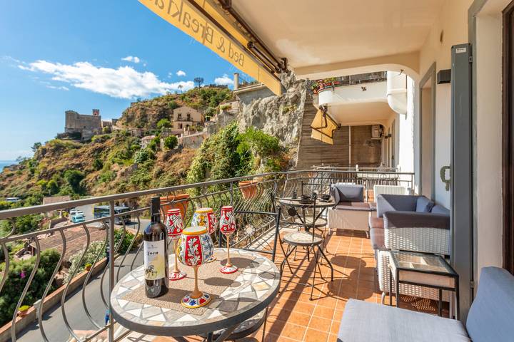 Chambre pour 2 personnes, avec balcon, animaux acceptés - 1