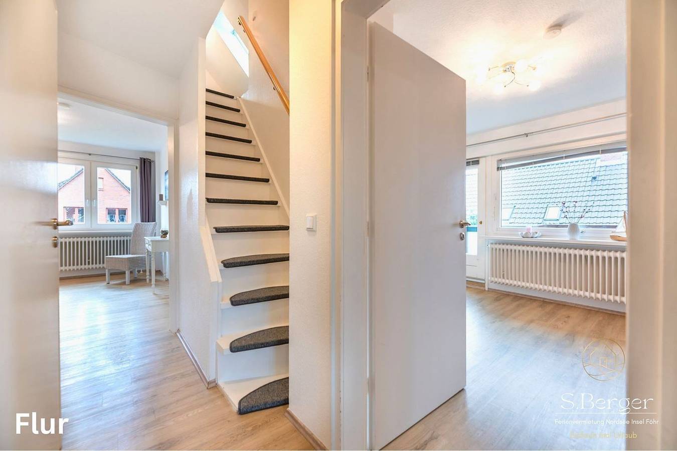 Ganze Wohnung, "Urlaub in der idyllischen Ferienwohnung Brauer auf Föhr: Ihr Traumziel!" in Wyk auf Föhr (Stadt), Wyk auf Föhr