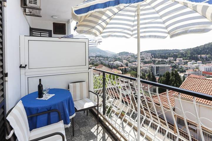 Ferienhaus für 2 Personen, mit Meerblick und Balkon in Dubrovnik