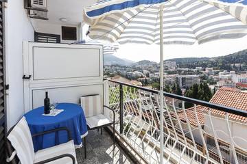 Maison d’hôte pour 2 personnes, avec balcon et vue sur l’océan à Dubrovnik