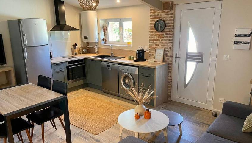 Location de vacances pour 4 personnes, avec vue et jardin dans Esperce