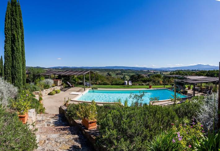 Lantgård för 2 Personer med trädgård in Civitella Paganico, Grosseto provins