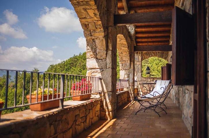 Maison de campagne pour 6 personnes, avec bassin pour enfant et jardin, animaux acceptés à Ripoll - 3