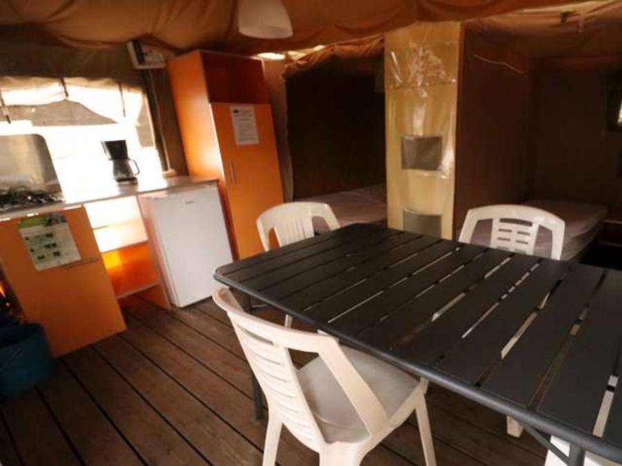 Camping Le Braou - Bungalowzelt 4 personen - 16 m² ohne Sanitäranlagen in Audenge, Arcachon und Umgebung
