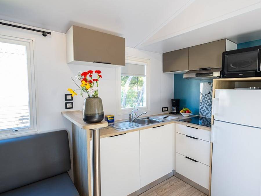 Camping de l' Arquet - Mobilheim 4 personen - Cosy Lv Clim - 2 Schlafzimmer - 4 Personen in Couronne Vieille, Martigues