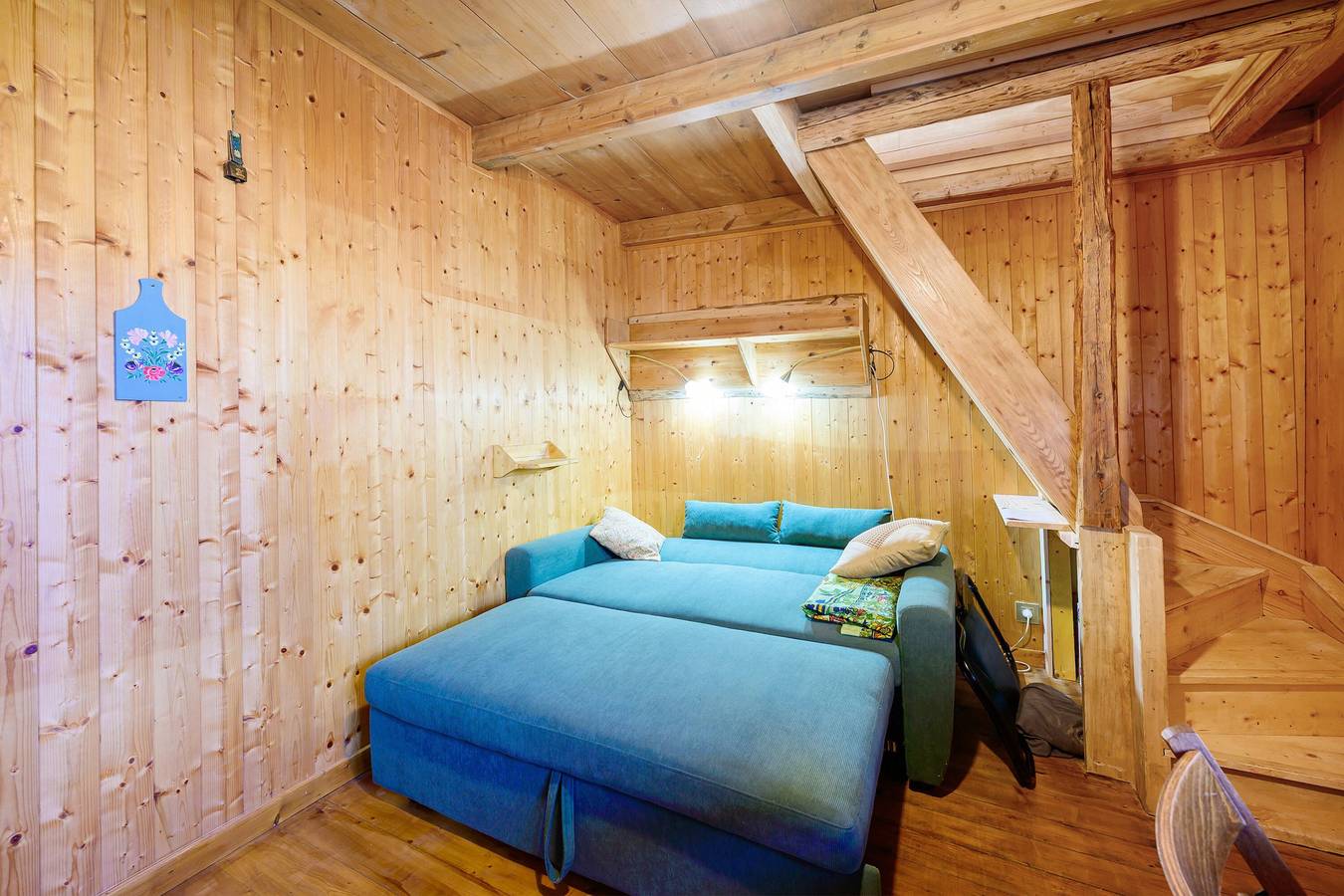 „Petit Chalet chez Gaston“ mit Bergblick, kostenlosem Wlan und Klimaanlage in Montaimont, Region Saint-Jean-de-Maurienne