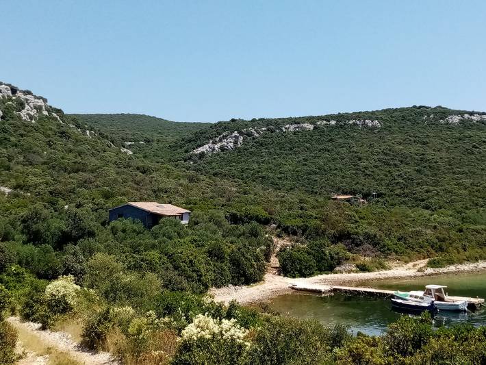 2-Zimmer-Haus am Strand Bucht Kobiljak, Pasman K-11391 in Pasman Stadt, Pasman