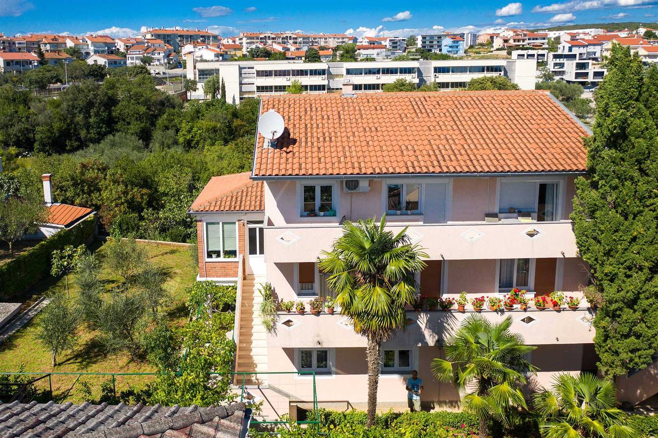 Ganze Wohnung, Apartment Nives mit Terrasse in Krk Stadt, Krk